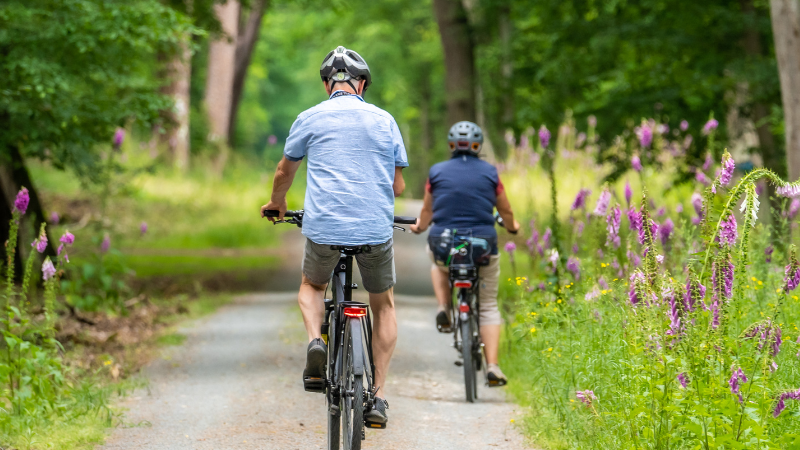 Symbolbild für eine Radtour, Quelle: canva.com/ Masood Aslami